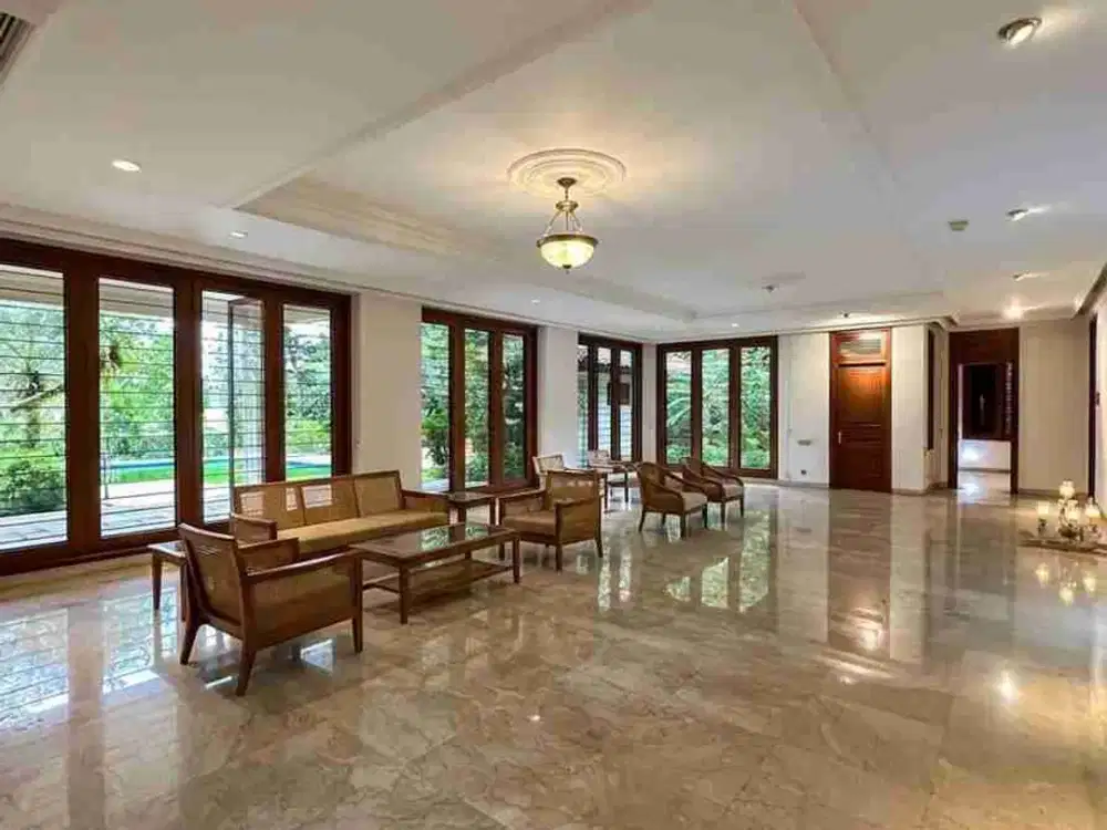Dijual Cepat Rumah Mewah Di Pondok Indah Golf Backyard