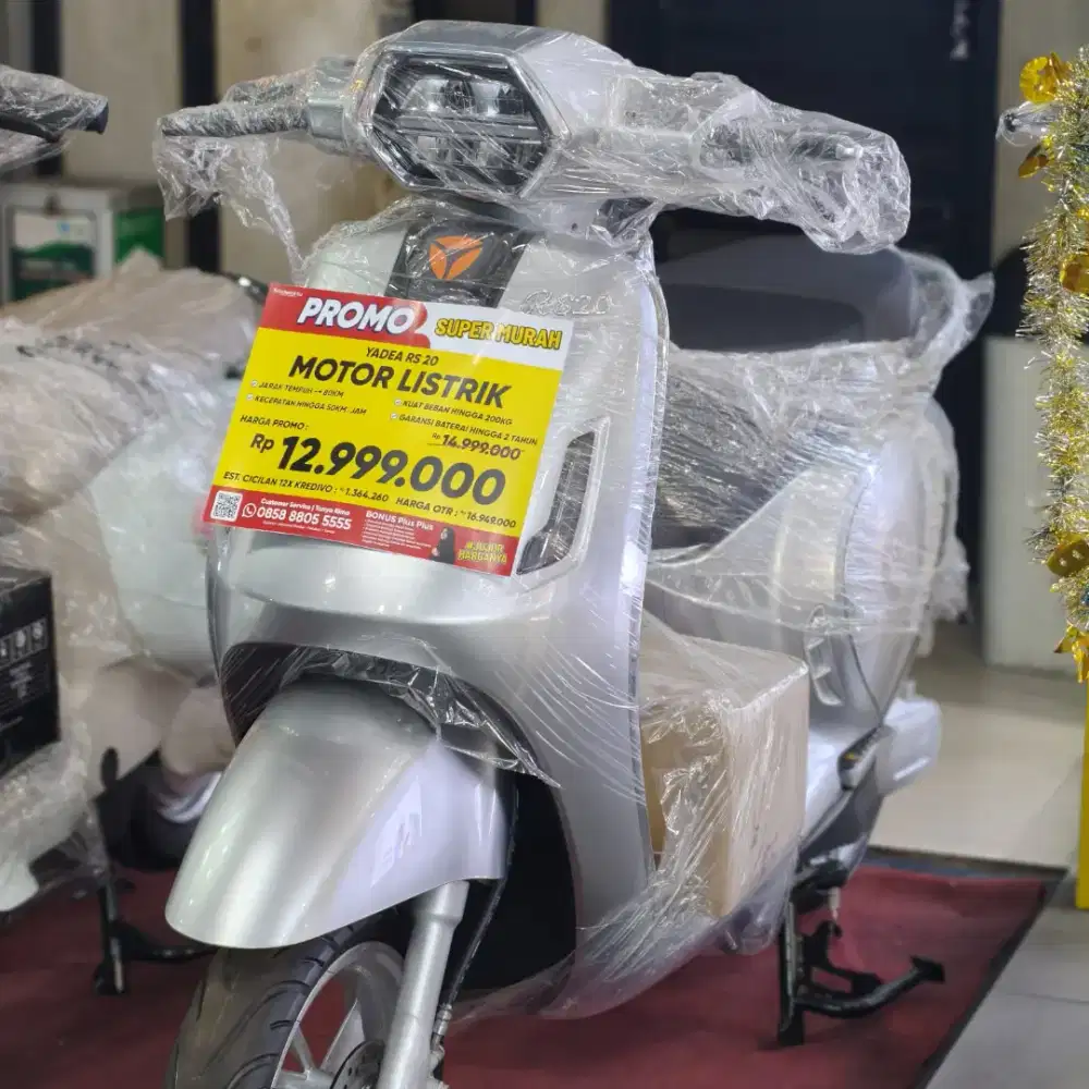 Sepeda motor listrik RS20 hemat BBM