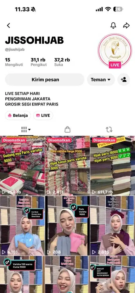 HOST LIVE BERPENGALAMAN