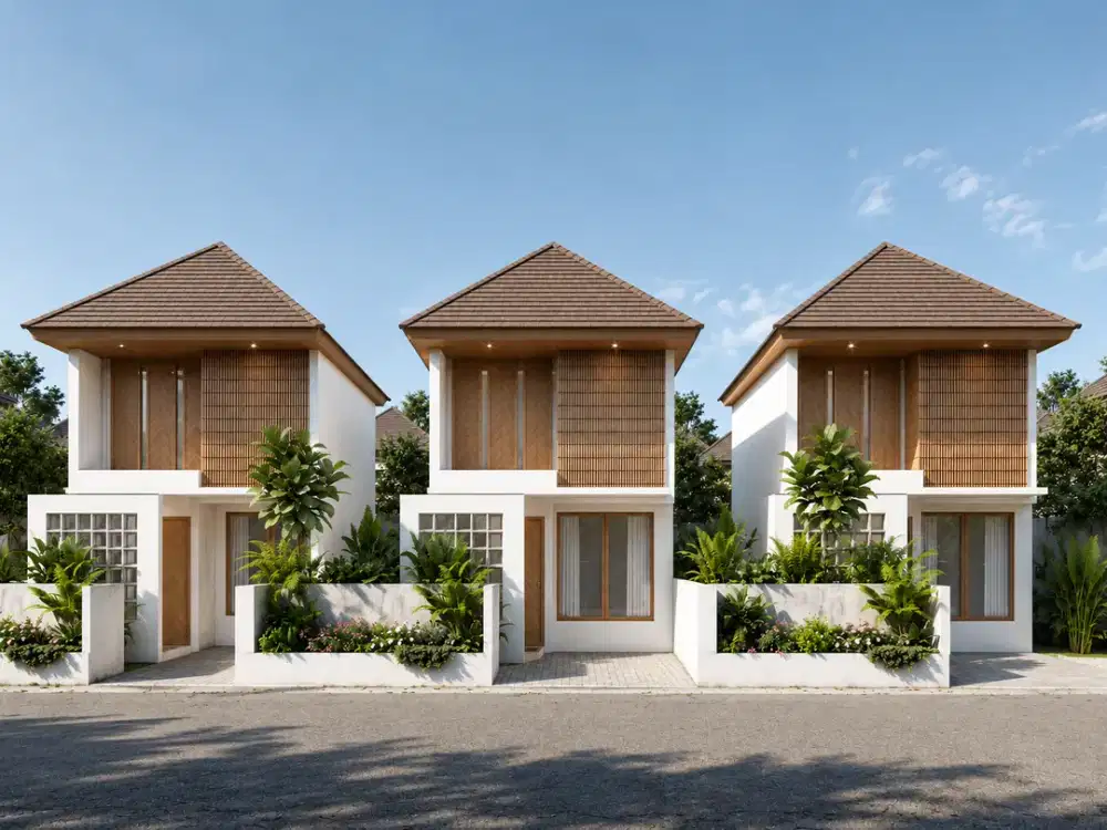 Rumah 2 Lantai Tropis di dekat Kampus UAD 6; KPR
