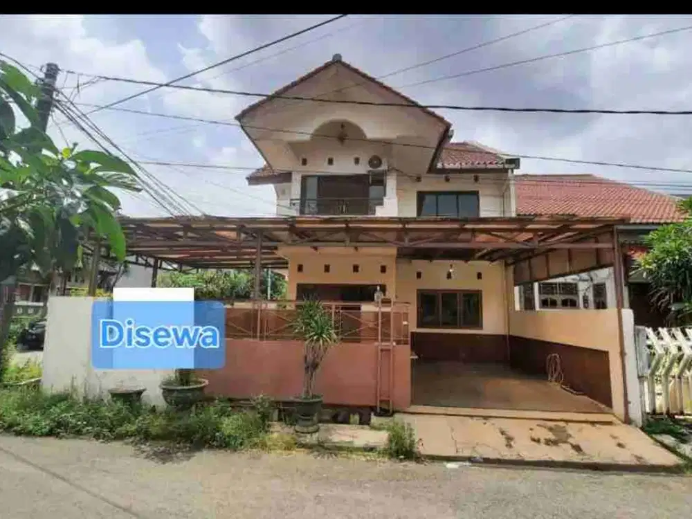 Disewa rumah semi furnish bisa untuk Kantor atau Udaha Duren Sawit Jakarta Timur