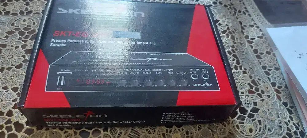 PARAMETRIK EQUALIZER SKT EQ300