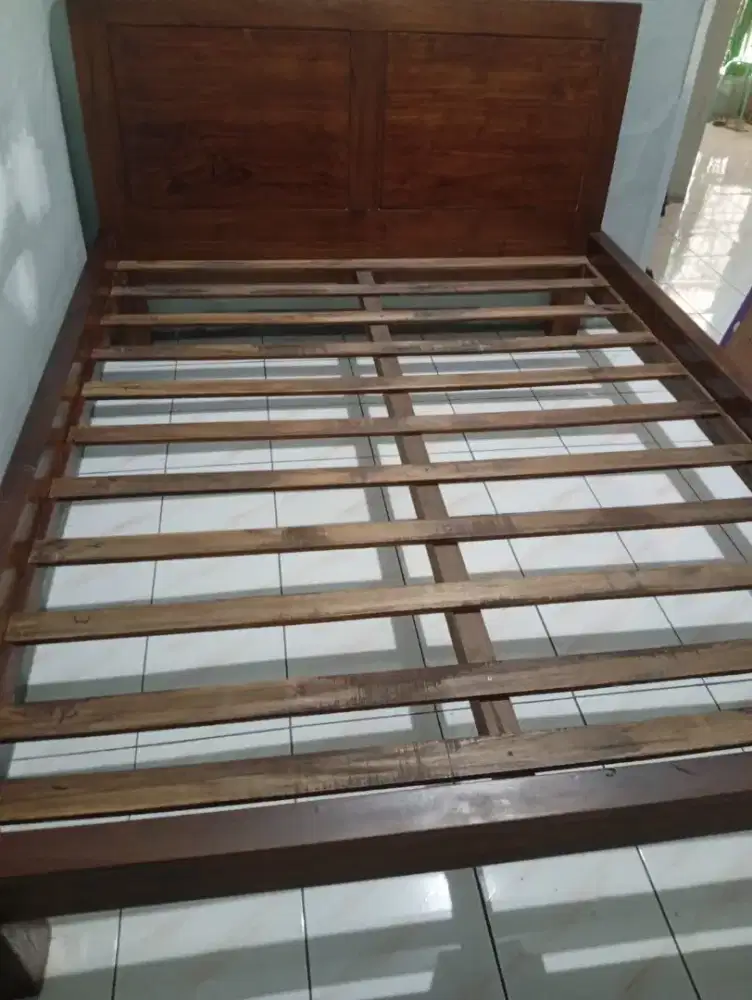Dipan kayu jati asli jepara