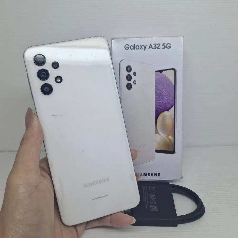 TERMURAH SAMSUNG GALAXY A32 5G 8/128 WHITE LENGKAP