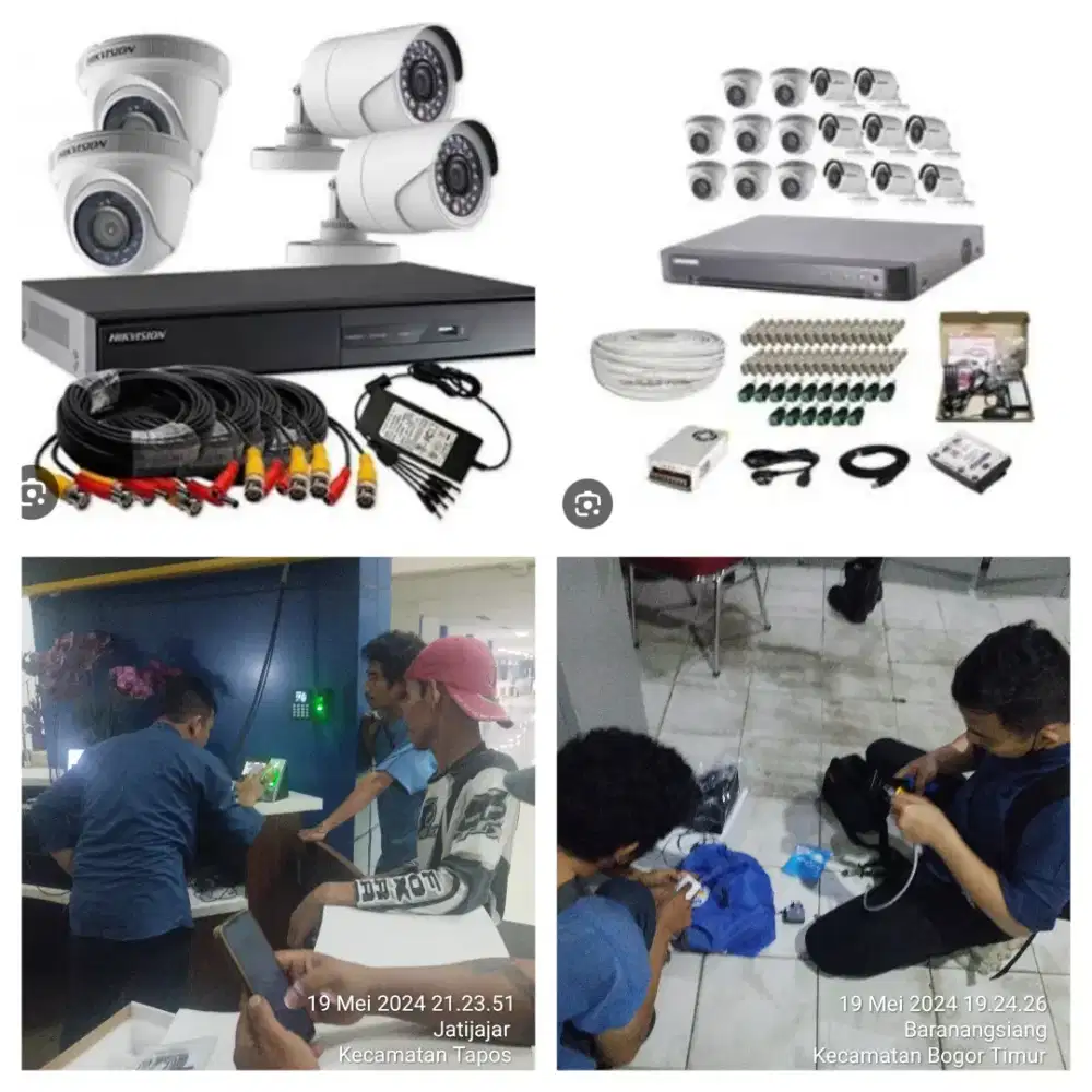 Tukang instalasi CCTV • Electrical • Networking