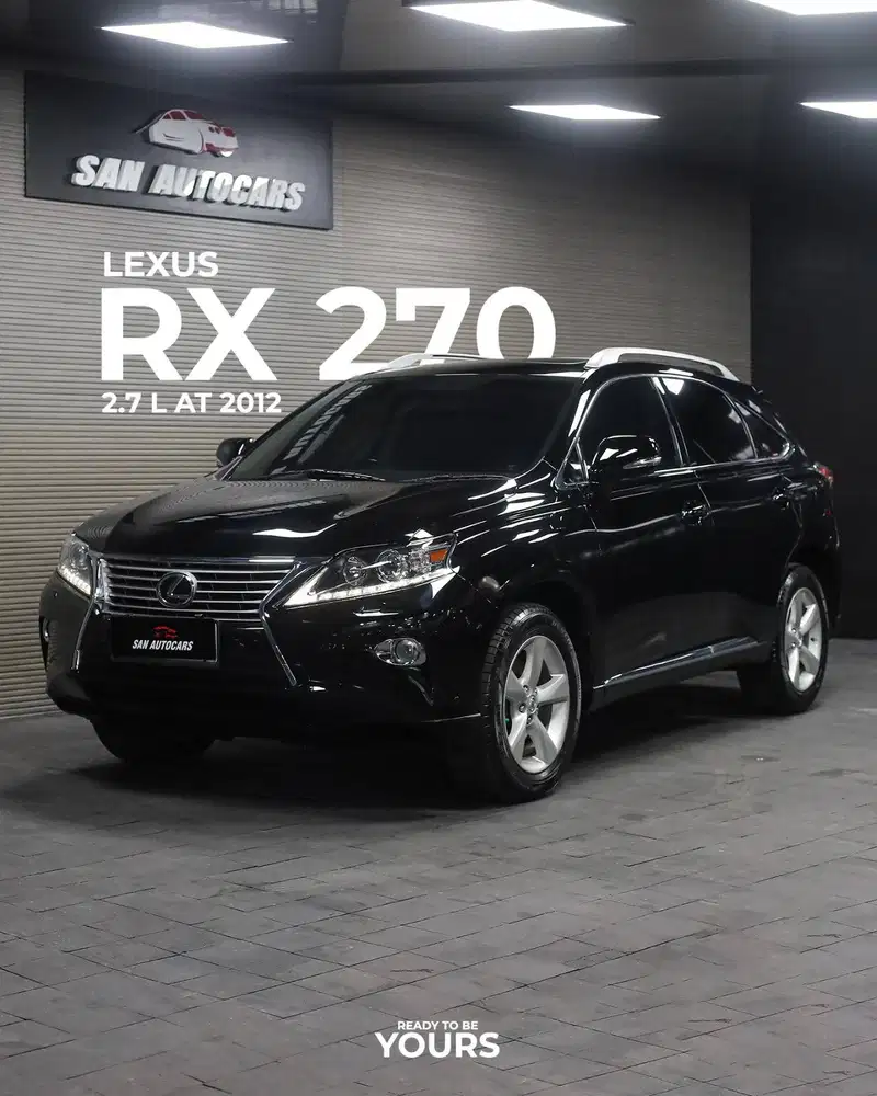 (DP 49JT) RX 270 2.0 Sport AT 2012