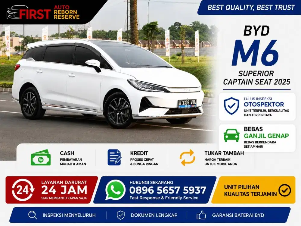 BYD M6 Superior Captain Seat 2025