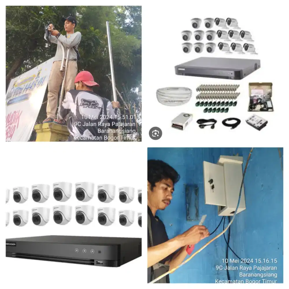 Tukang instalasi CCTV • Electrical • Networking