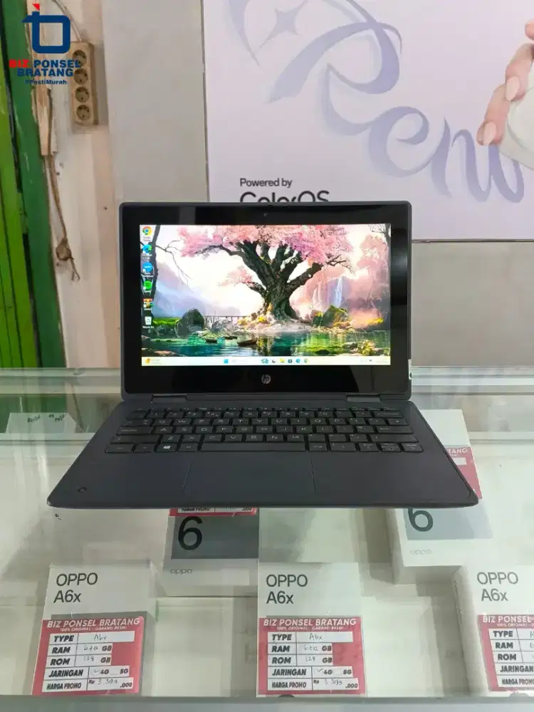 LAPTOP SECOND BERGARANSI HP X360 FLIP LAYAR SENTUH;)