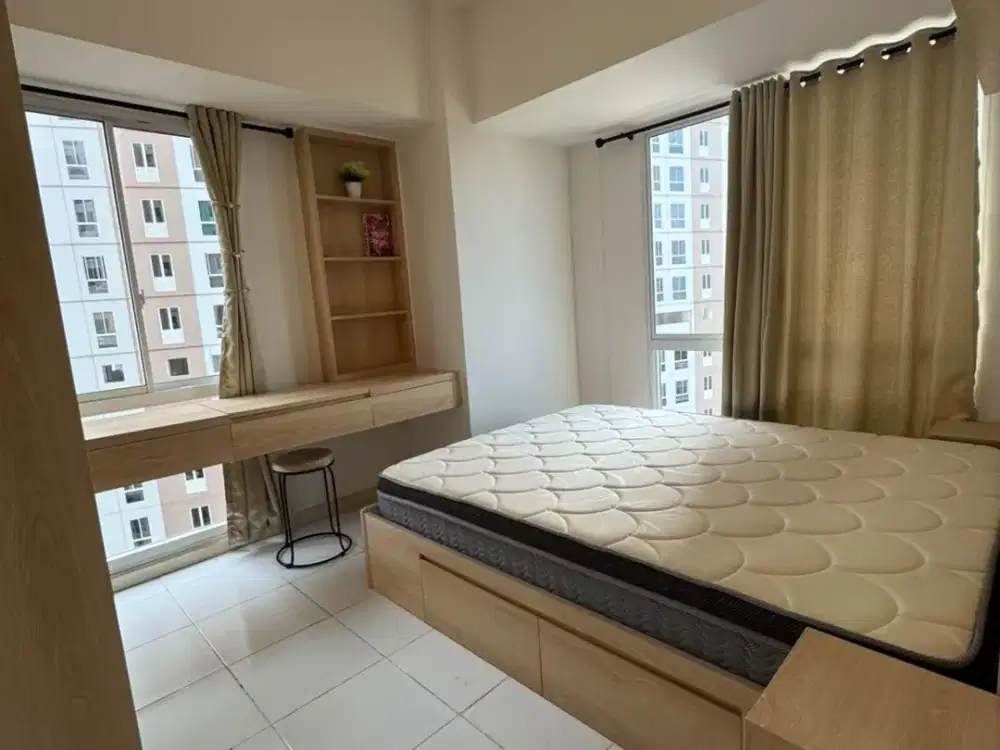 DISEWA APARTEMEN PIK2 TOKYO RIVERSIDE 2BR 38M2 FURNISHED SIAP HUNI