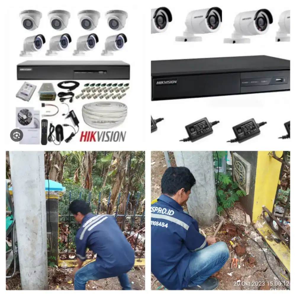 Tukang instalasi CCTV • Electrical • Networking