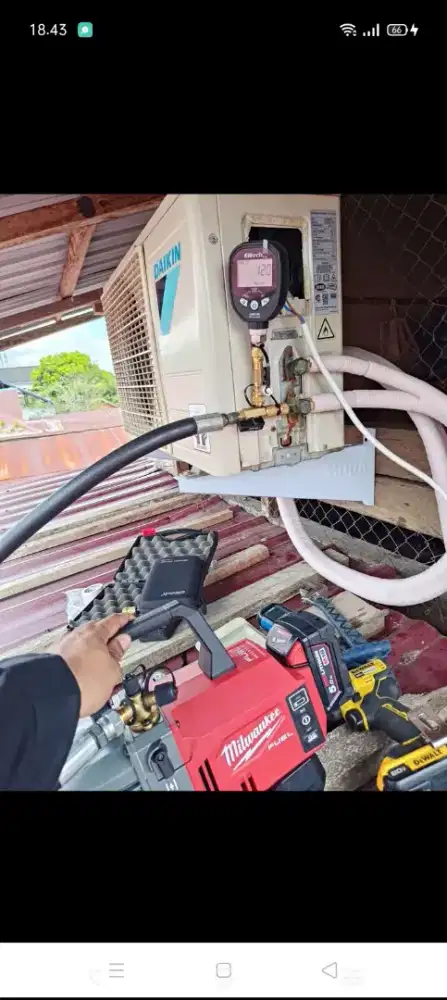 Jasa servis AC kulkas mesin cuci kompa air