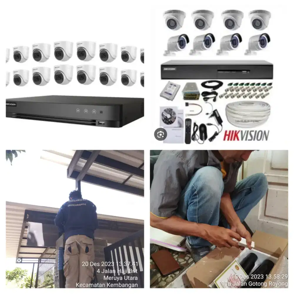 Tukang instalasi CCTV • Electrical • Networking