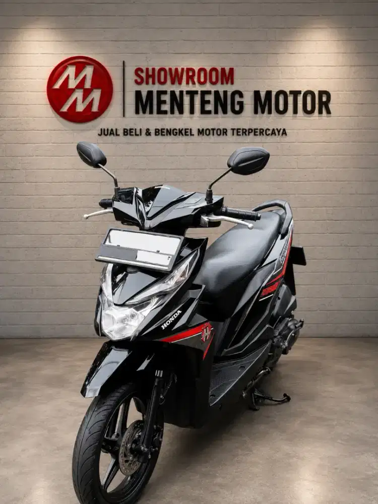 Honda Beat Eco Hitam Tahun 2017 Plat B jakarta Selatan