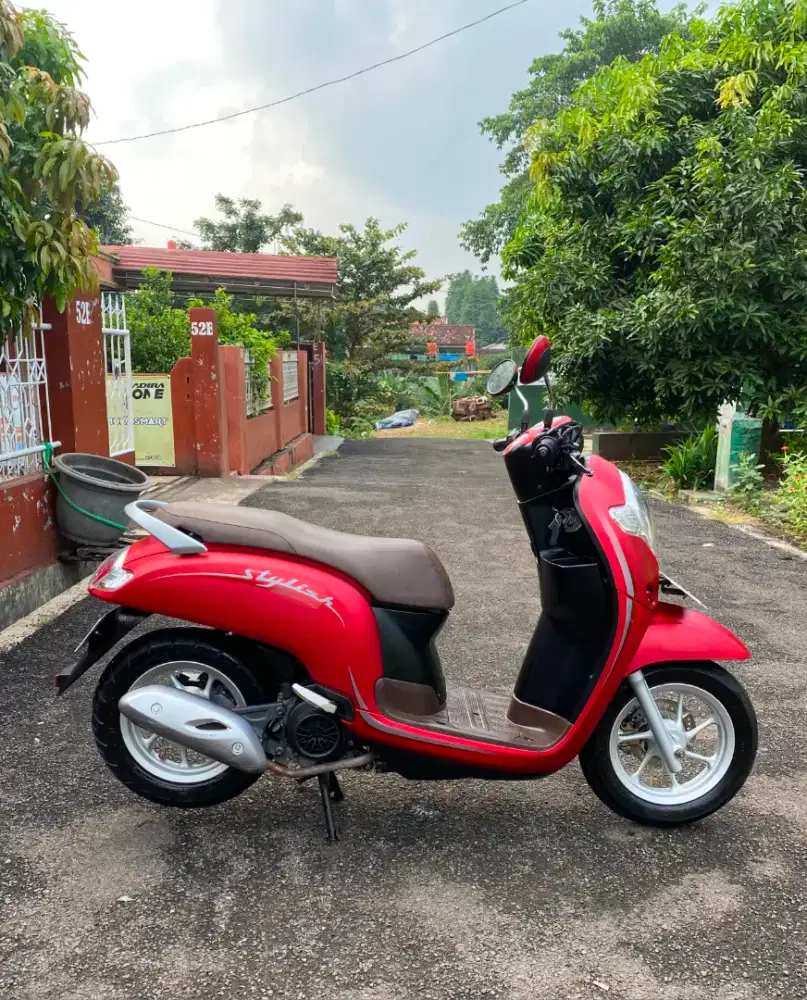 HONDA SCOOPY STYLISH 2020 KOTAMADYA LOW KM RECORD DEALER