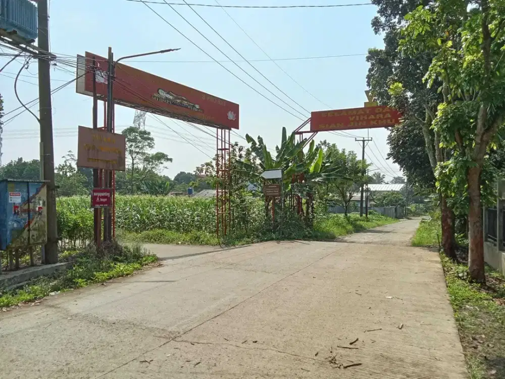 Dijual Tanah murah di Tajurhalang dekat stasiun Bojonggede hanya 1,5 jt per meter