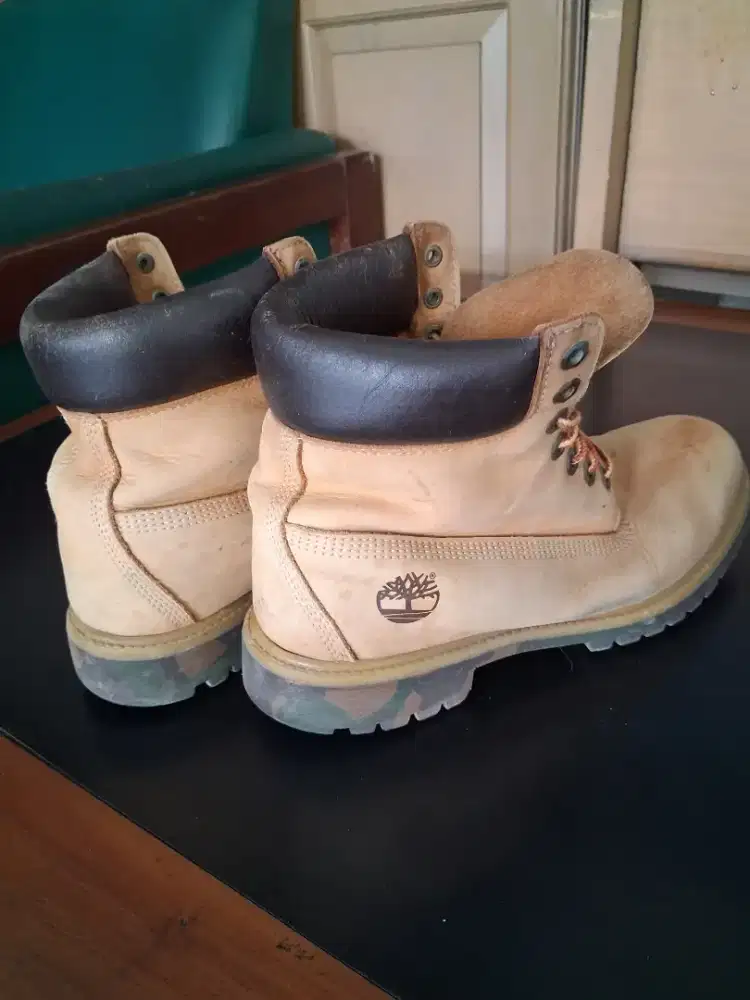 Sepatu timberland original tapak army untuk collection