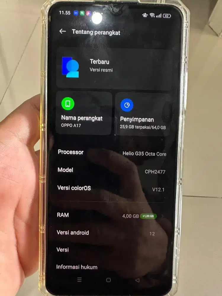 OPPO A 17 4+ 64gb