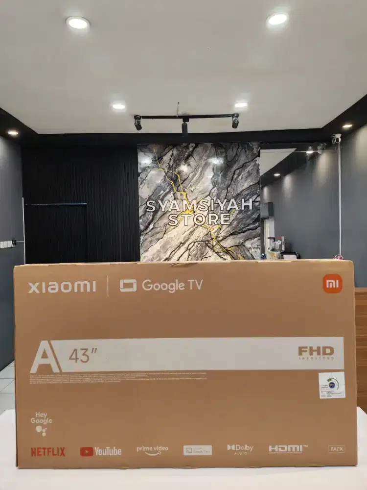 Ready Xiaomi Google TV A 43inc FHD 2026 Tipe Baru Garansi Resmi.