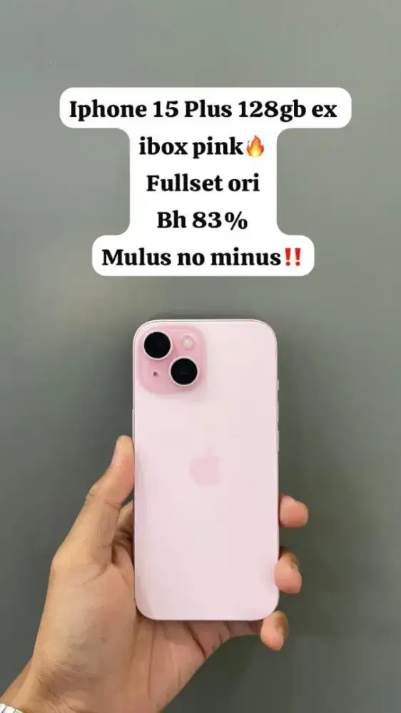 Iphone 15 128gb garansi resmi ibox