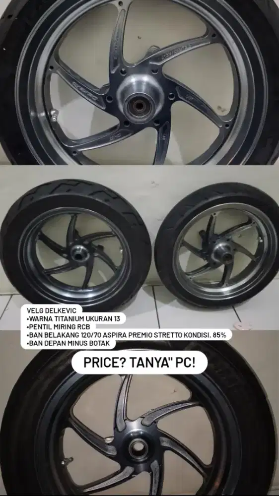 Velg Delkevic Titanium Uk13