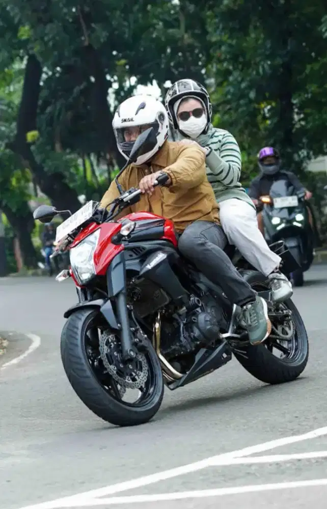 Kawasaki ER6N Low KM 9 Ribu perak, Full Original Fullset