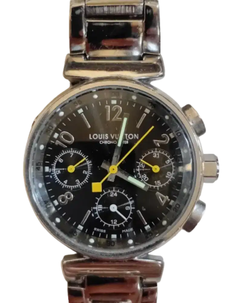 Jam Automatic cewe LV cantik mulus kinclong