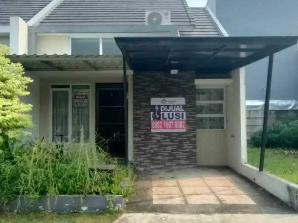 Sv. Turun Harga Dijual Rumah Jl Transyogi Metland Cluster Sherwood Siap Huni