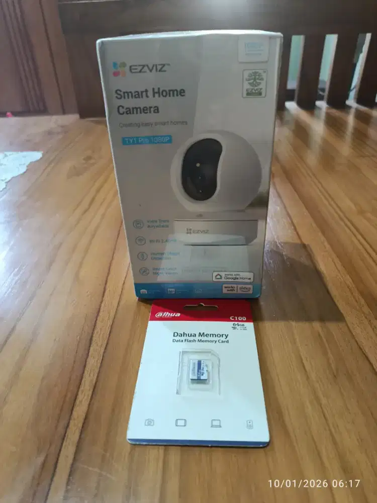 Paket komplit smart cctv sudah plus memori 64gb plus pasang
