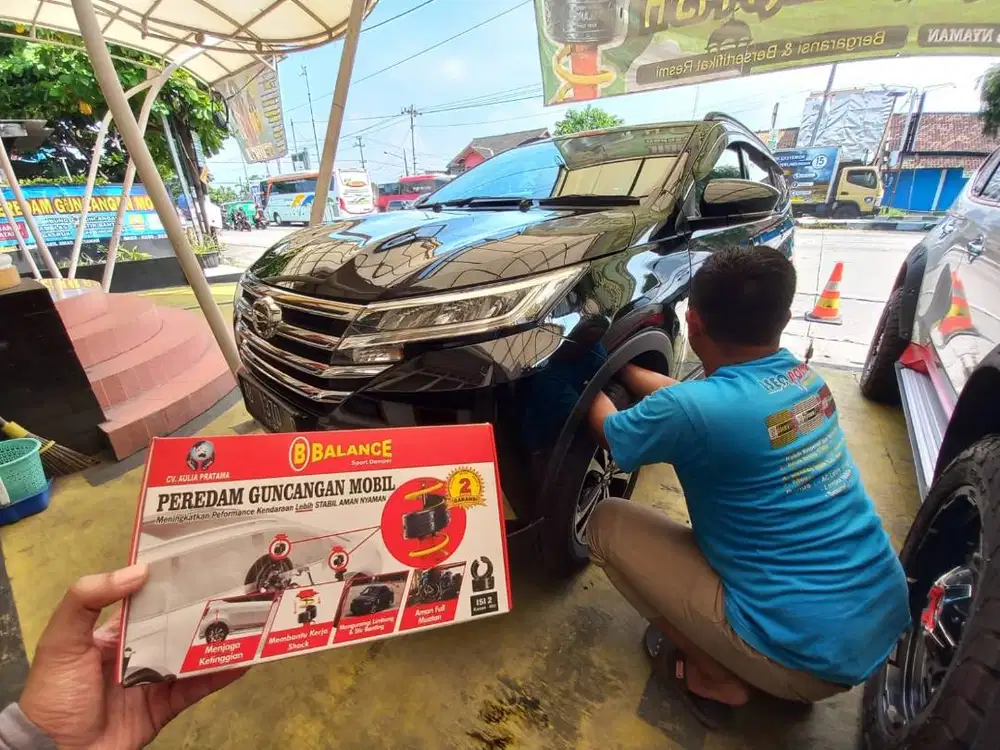 Redam Gruduk & Guncangan Mobil Tanpa Ganti Shock dg psg BALANCE DAMPER