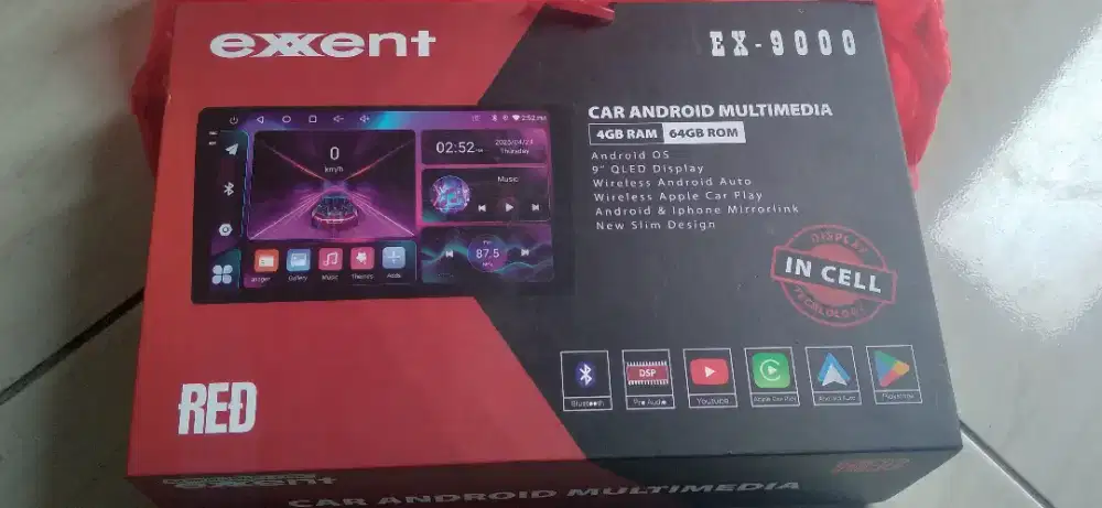 Android mobil 9inc ram 4/64