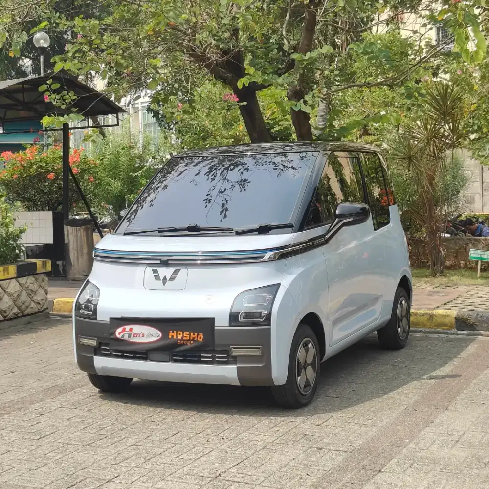 KM LOW WULING AIR EV LONG RANGE 2023 BIRU TERAWAT