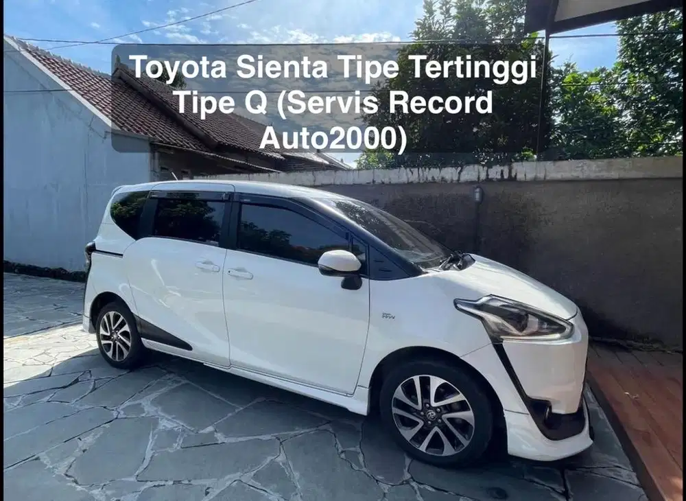 Jual Toyota Sienta Tipe Q 2016