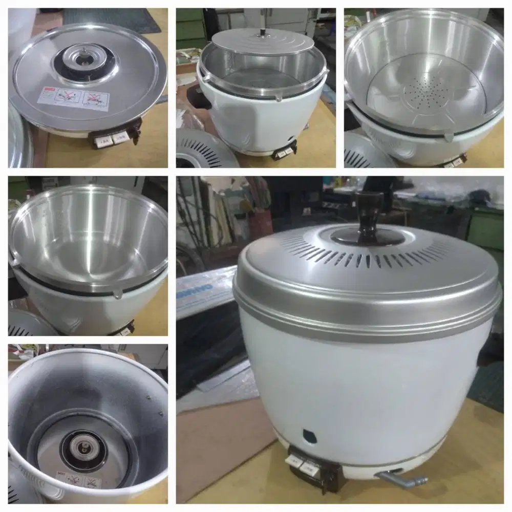 DIJUAL Rice Cooker Gas Rinnai Model Lama– Kondisi Istimewa, Siap Pakai