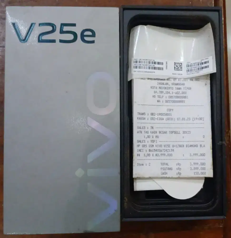 Vivo V25e Fullset