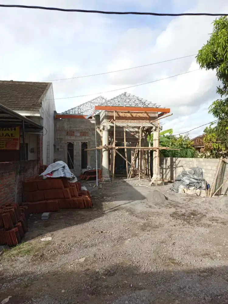 Rangka atap rumah atap baja ringan terpasang murah