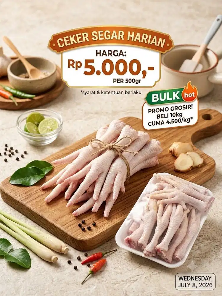 Jual ceker murah