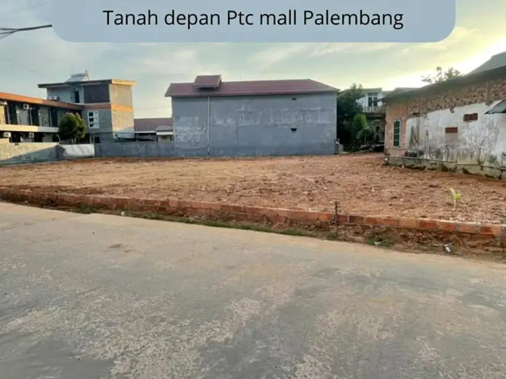 dijual tanah cocok kost elit lokasi palembang