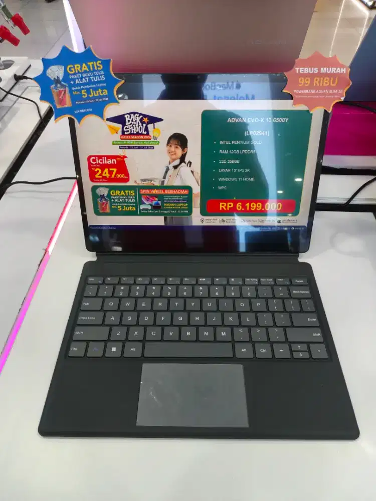 Kredit laptop advan promo bebas 2x angsuran