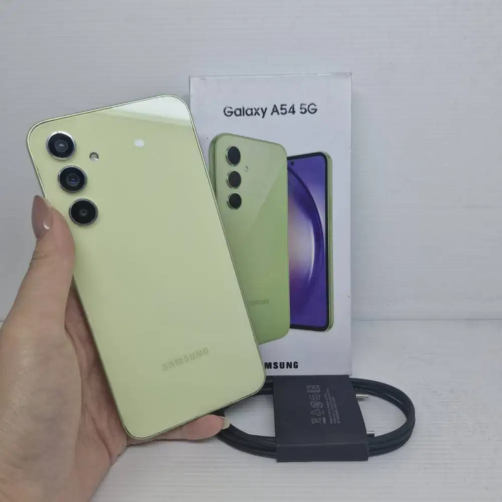 MULUS SAMSUNG GALAXY A54 5G 8/256 LIME LENGKAP