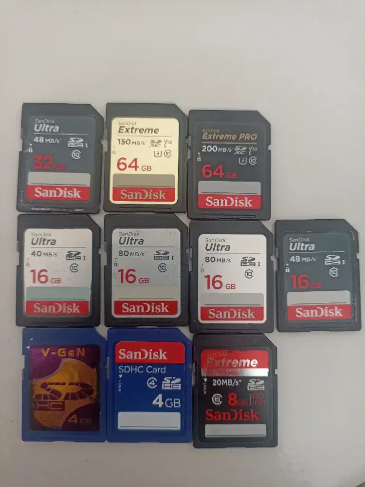 Sdhc sandisk paket borongan