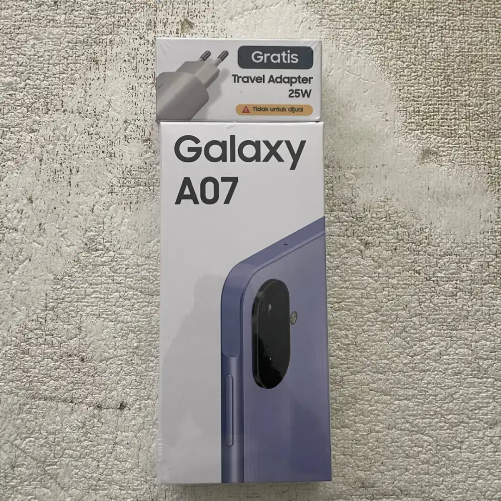 Samsung Galaxy A07 Warna Light Violet 4/64GB