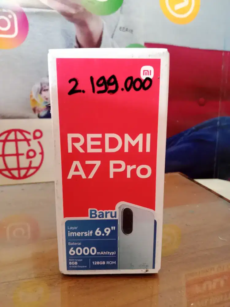 REDMI A7 PRO 4+4/128GB PROMO HP MURAH