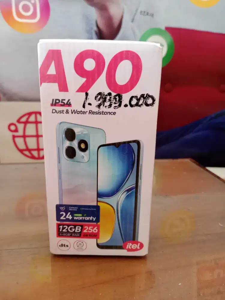ITEL A90 4+4/256GB PROMO HP MURAH