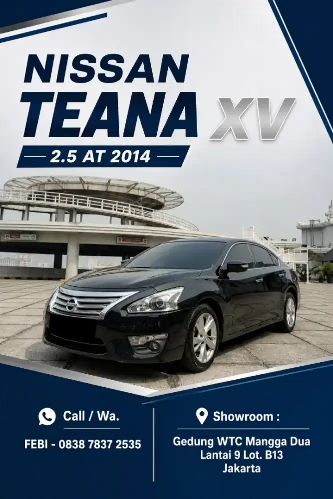 Nissan Teana XV 2.5 AT Matic 2014 Terawat