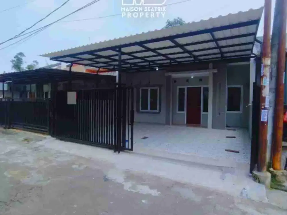 DIJUAL RUMAH 1LANTAI SIAP HUNI DAN GA PERLU RENOV LAGI, DAERAH NUSALOKA BSD
