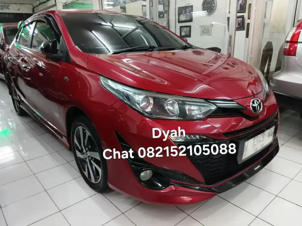 Yaris S TRD automatic 2019 Merah