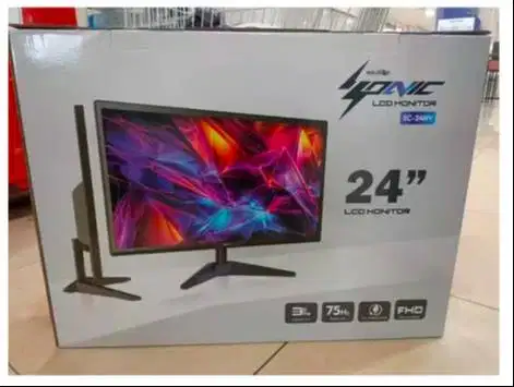 MONITOR LED BULLDOZER SC-24HV VGA HDMI UNTUK UMKM PC MONITOR CCTV