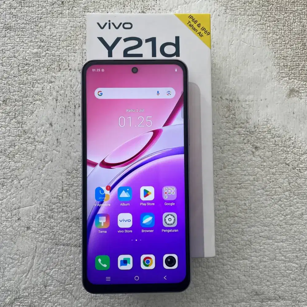 Vivo Y21d Warna Ungu 6/256GB