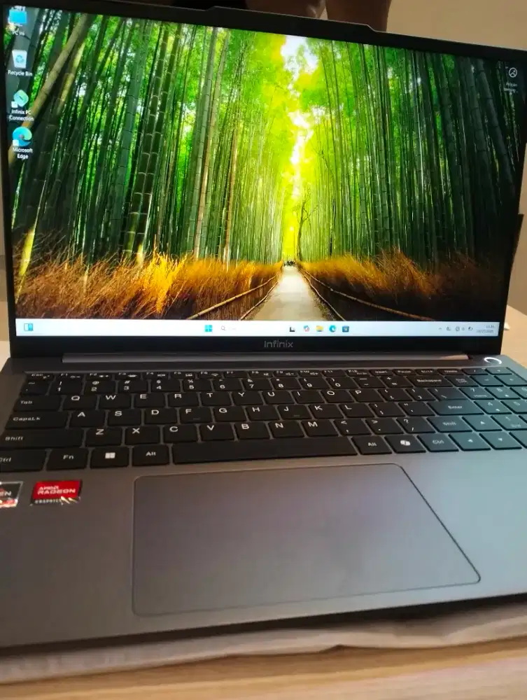 laptop Infinix gray new